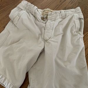 Men’s Hollister Cargo Shirts - Khaki